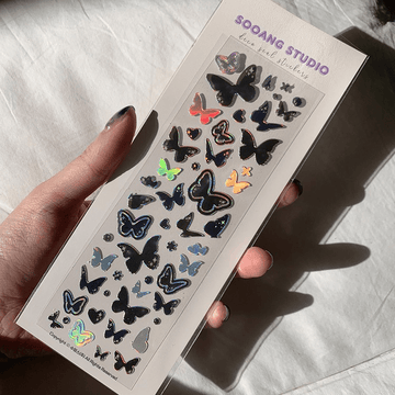 SOOANG Studio Butterfly In The Night Sky Sticker – Stickers ( / / ) | HobiEgo