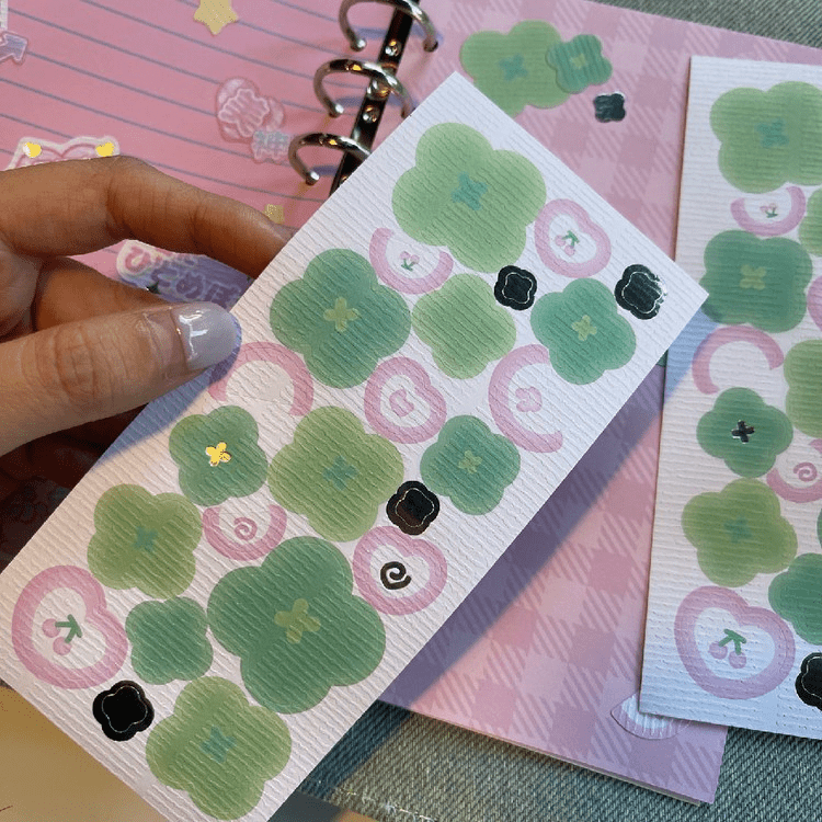 SOOANG Studio Clover Washi Sticker – Stickers ( / / ) | HobiEgo