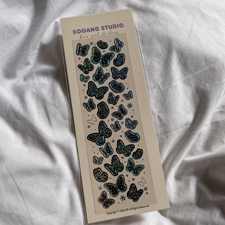 SOOANG Studio Dream Butterfly Sticker – Stickers (Blackhole / / ) | HobiEgo