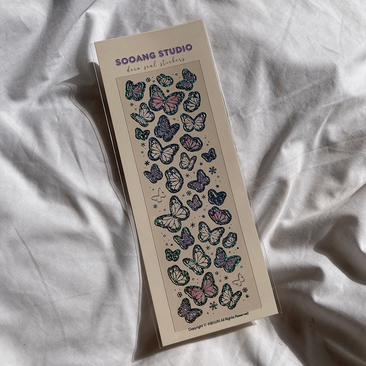 SOOANG Studio Dream Butterfly Sticker – Stickers (Winter / / ) | HobiEgo