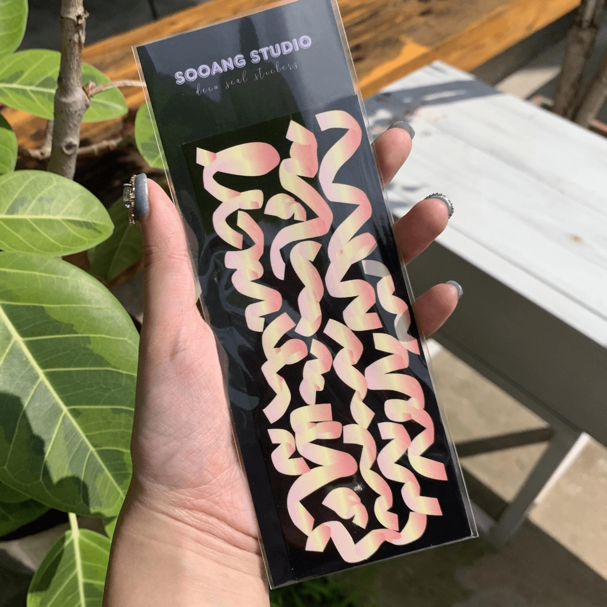 SOOANG Studio Gradient Confetti Sticker – Stickers (Peach / / ) | HobiEgo