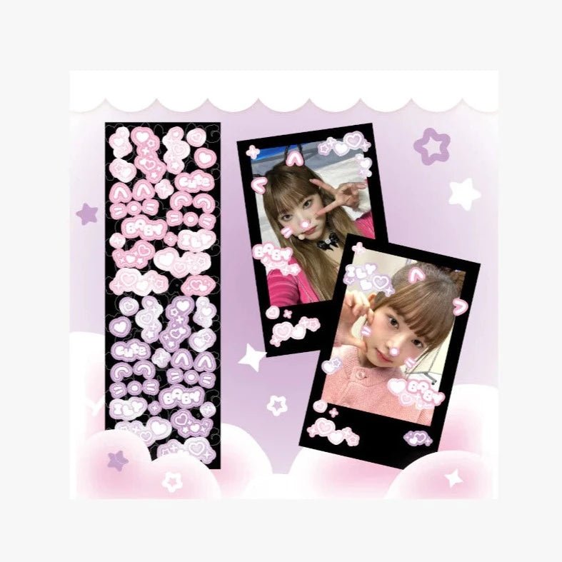 SOOANG Studio Mallang Cloud Twinkle Parts Sticker – Stickers (Purple / / ) | HobiEgo
