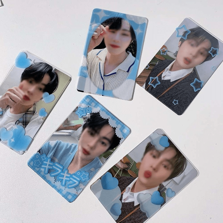 SOOANG Studio Photocard Frame Blue – Photo Card Holder ( / / ) | HobiEgo