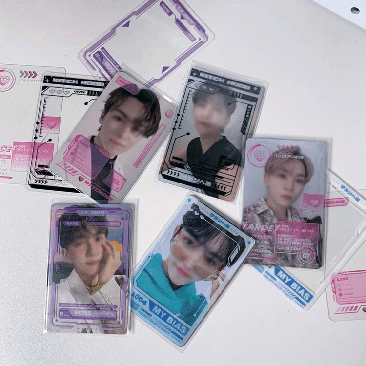 SOOANG Studio Photocard Frame CyberPunk – Photo Card Holder ( / / ) | HobiEgo