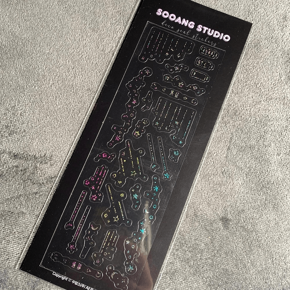 SOOANG Studio Retro Parts Sticker – Stickers ( / / ) | HobiEgo