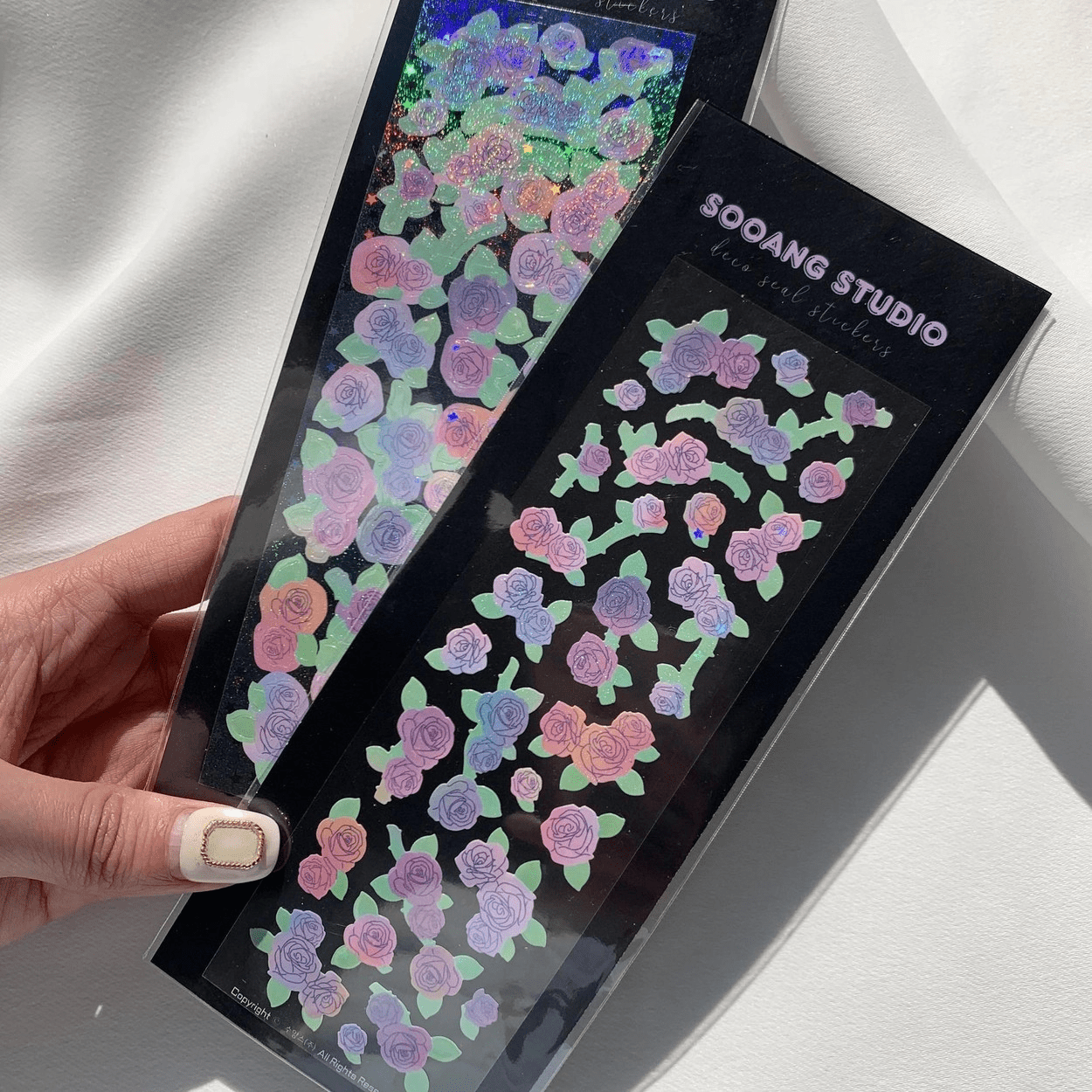 SOOANG Studio Rosebushes Sticker – Stickers (Aurora / / ) | HobiEgo