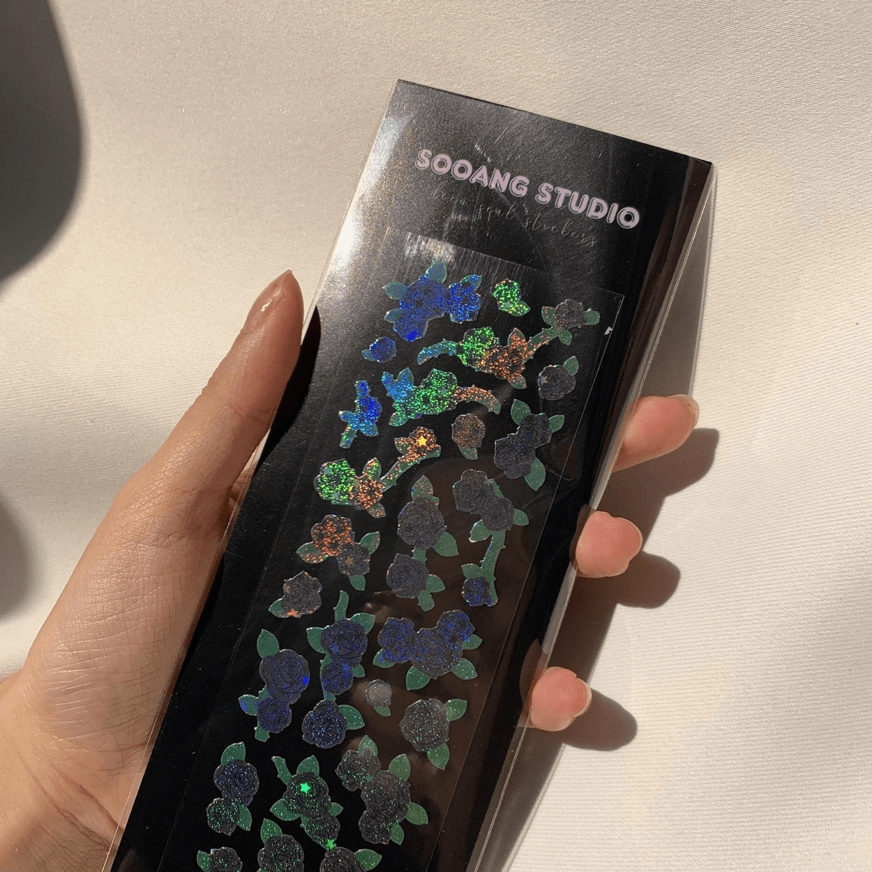 SOOANG Studio Rosebushes Sticker – Stickers (Black / / ) | HobiEgo