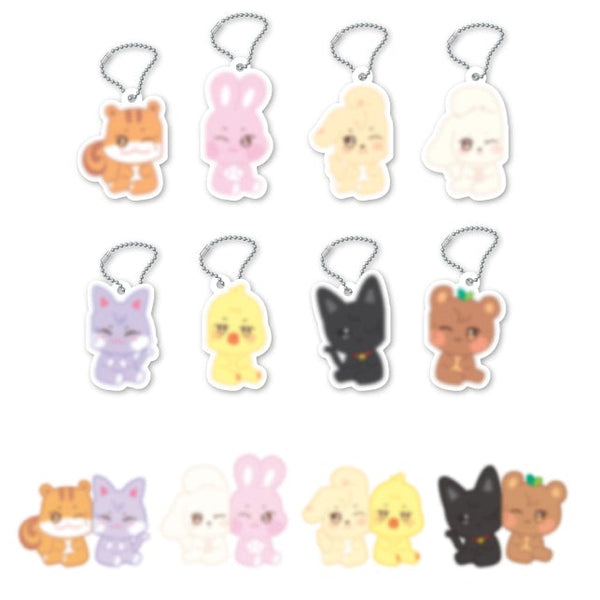 ATEEZ ANITEEZ Acrylic Magnetic Keychain Soundwave
