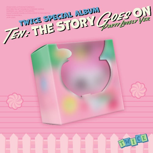 PRE-ORDER TWICE Special Album TEN: The Story Goes On (Party lovely Version)