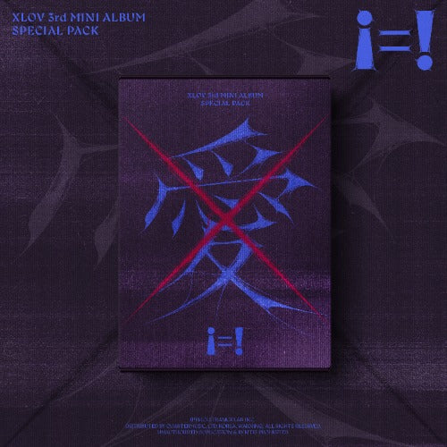 PRE-ORDER XLOV The 3rd EP i=! (Special Pack Version)