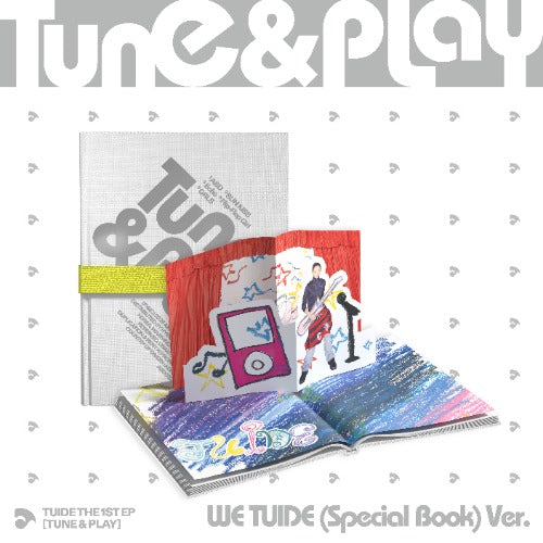 PRE-ORDER TUIDE 1st EP TUNE & PLAY (Special Book Version)