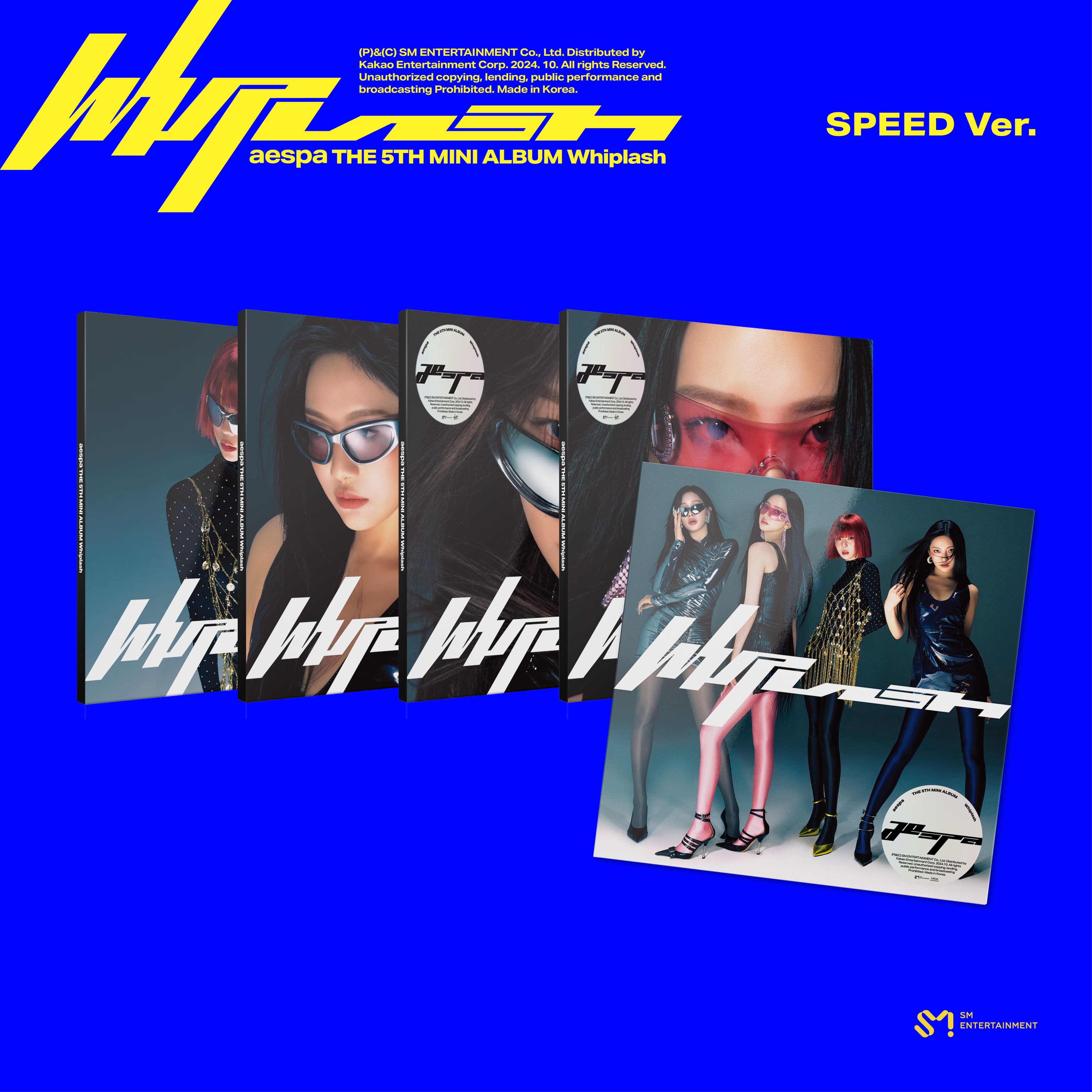 AESPA 5th Mini Album Whiplash (SPEED Version)