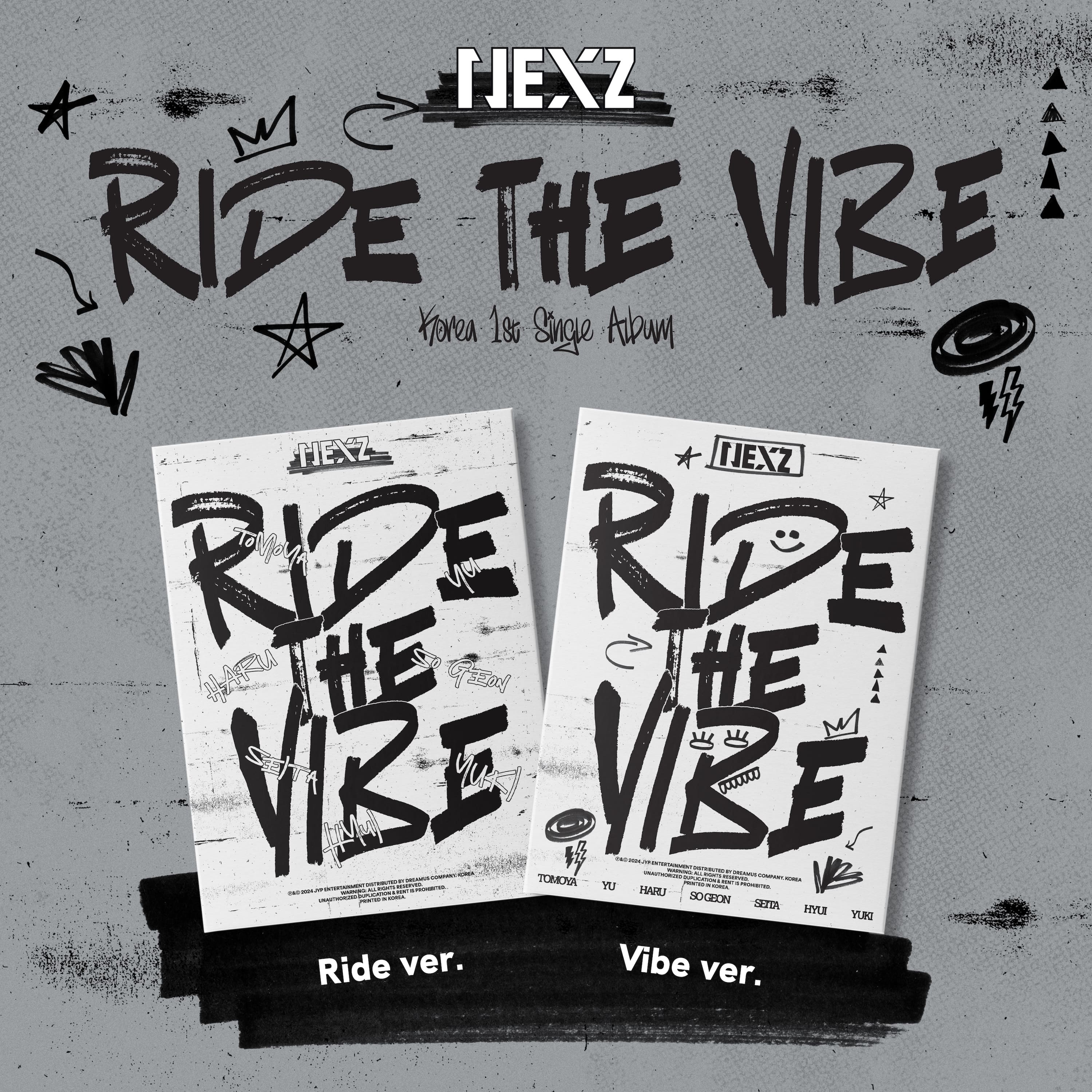 NEXZ Debut Single Ride the Vibe