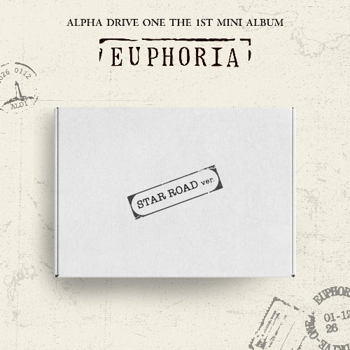 PRE-ORDER ALPHA DRIVE ONE 1st Mini Album EUPHORIA (STAR ROAD Version)