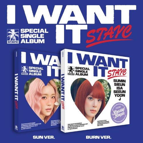 STAYC Special Single Album I WANT IT – album (SUN (Blue) / / ) | HobiEgo