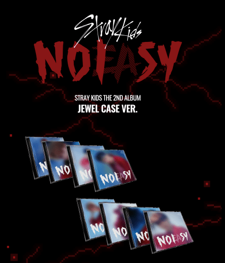 Stray Kids 2nd Album NOEASY (Jewel Case Version) – album (Bang Chan / / ) | HobiEgo