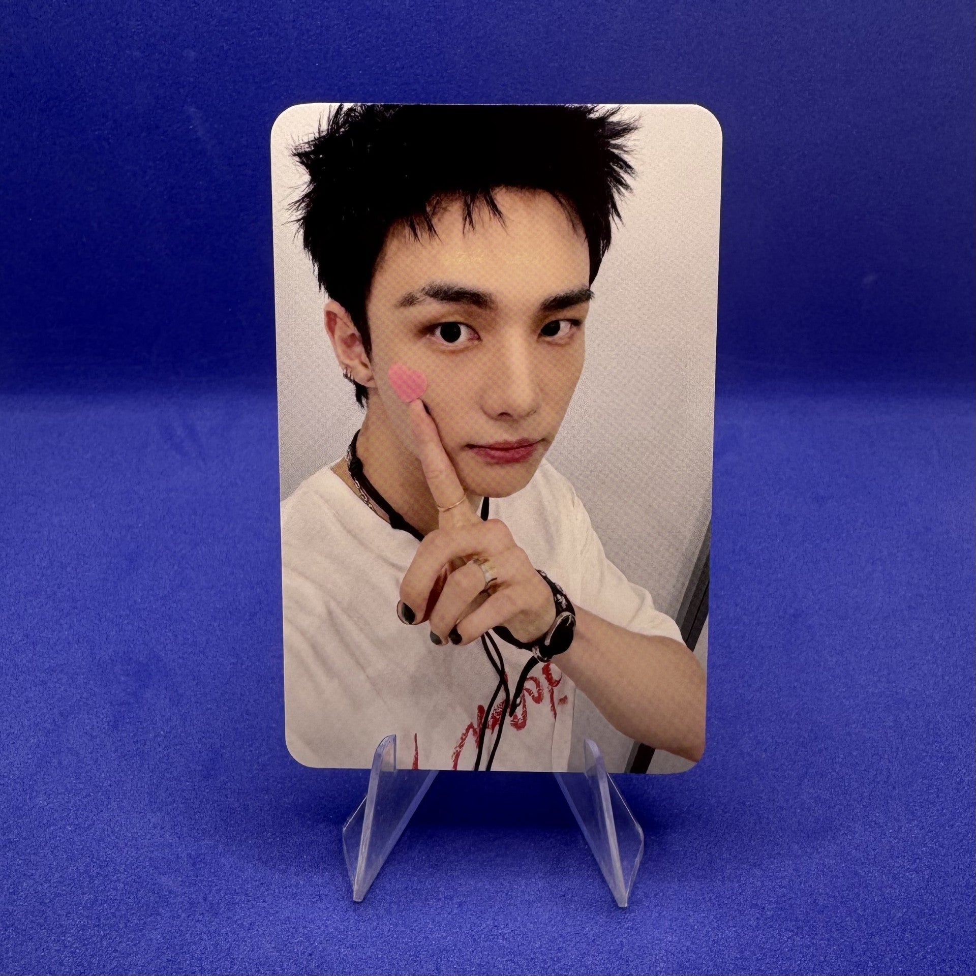 STRAY KIDS 4th Album KARMA Sound Wave Photocards – Photocards (Hyunjin / / ) | HobiEgo