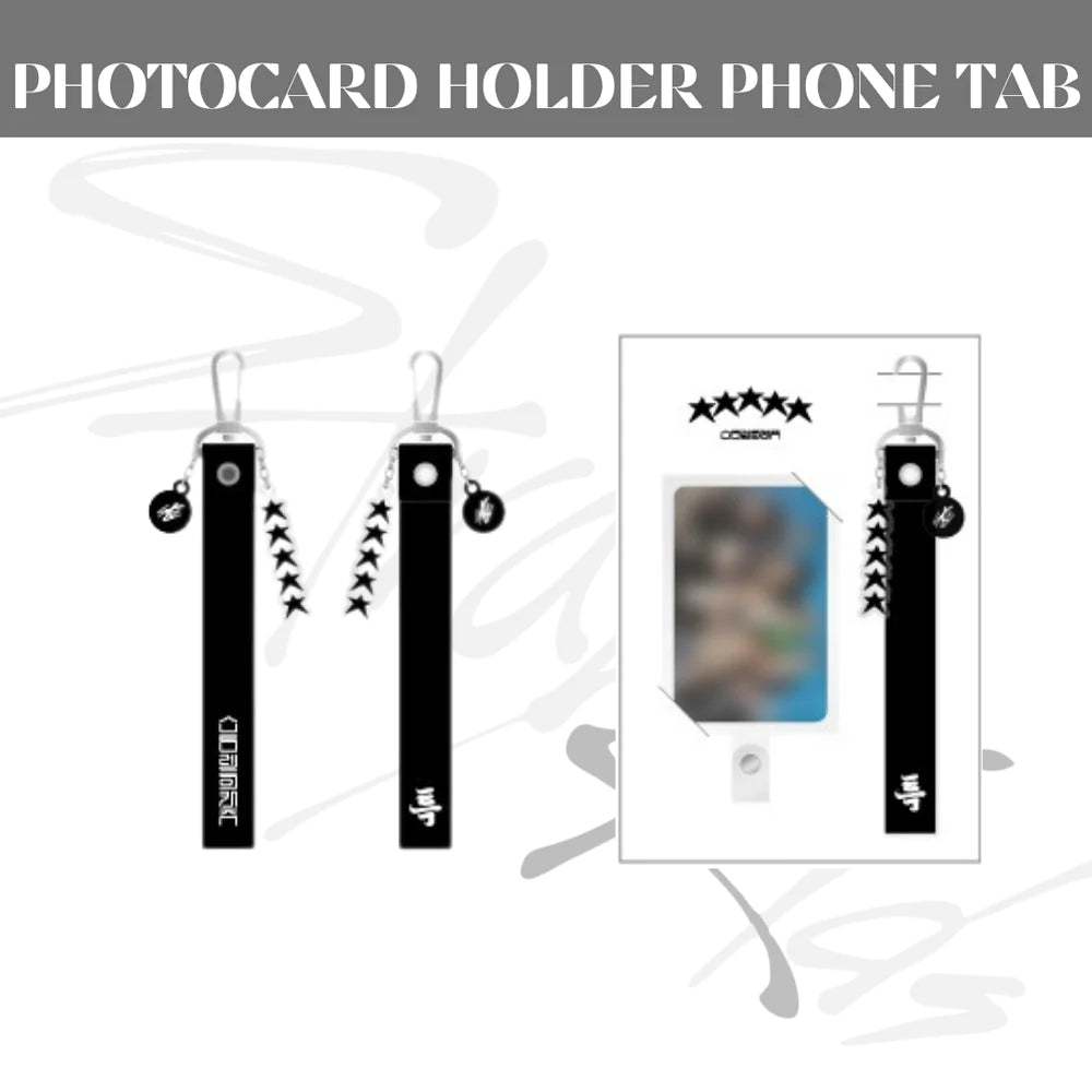 STRAY KIDS - 5 - STAR ★★★★★ Pop - Up Store Official Photocard Holder Phone Tab – Photo Card Holder ( / / ) | HobiEgo