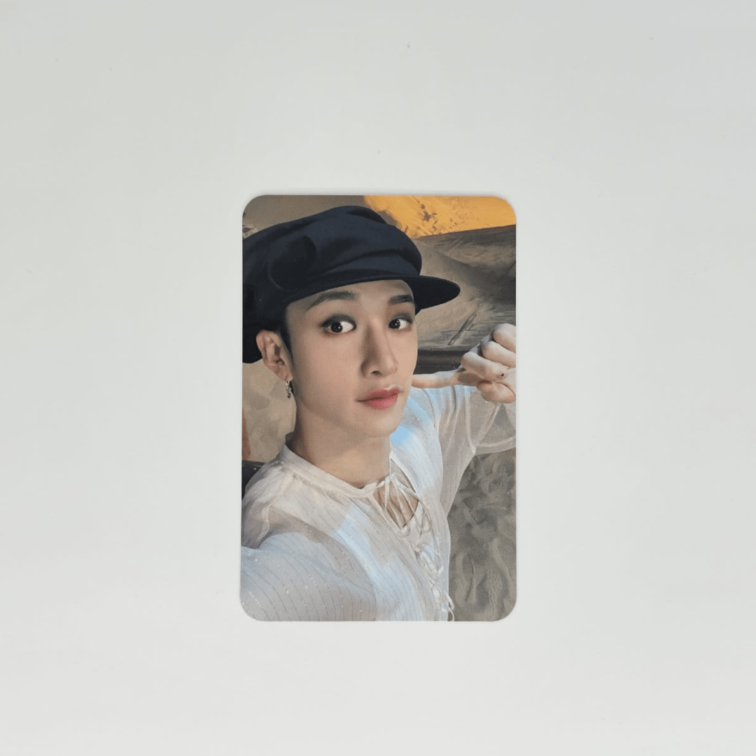 STRAY KIDS 8th Mini Album 樂 - STAR JYP SHOP Photocards – Photocards (Bang Chan / / ) | HobiEgo