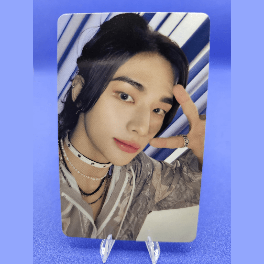 STRAY KIDS 9th Mini Album ATE JYP SHOP Photocards – Photocards (Hyunjin / / ) | HobiEgo