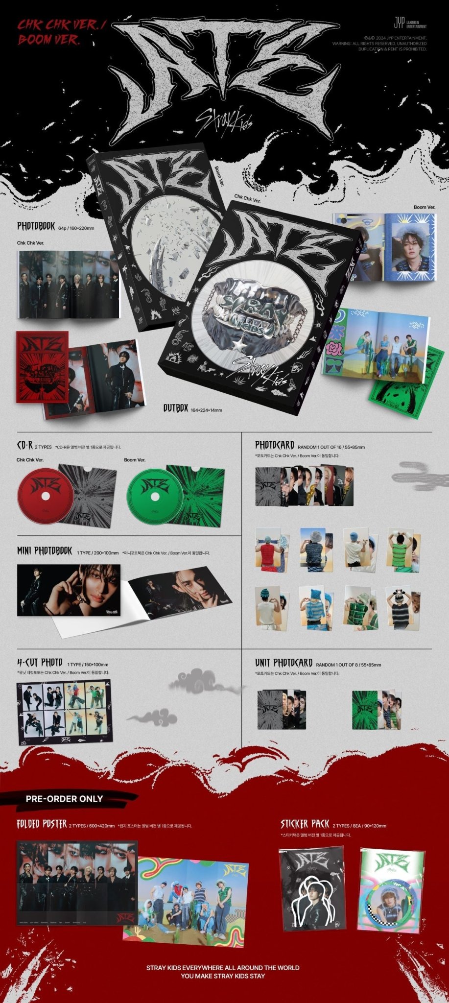 Stray Kids 9th Mini Album ATE – album (Chk Chk / / ) | HobiEgo