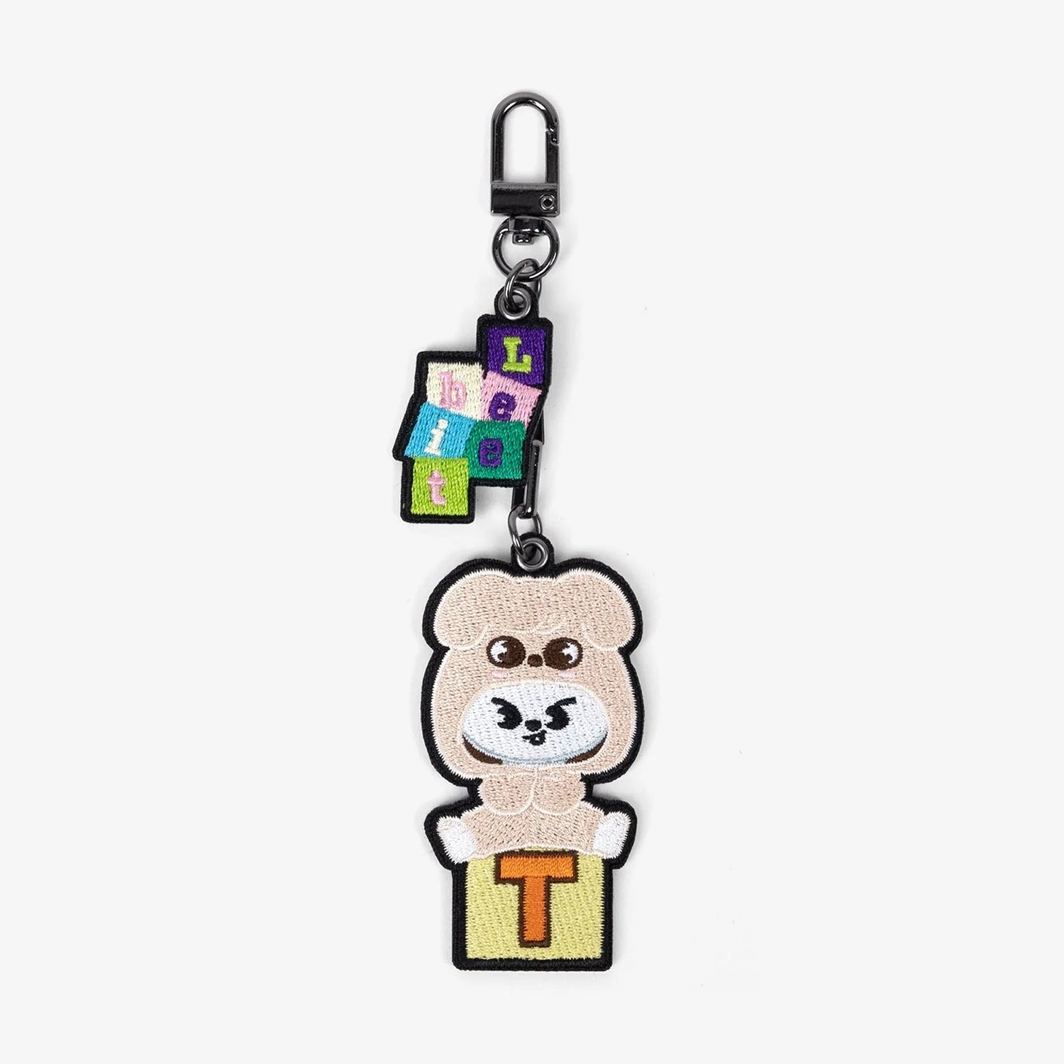 STRAY KIDS Embroidery Key Holder Fan Connecting 2024 SKZ TOY WORLD – Keyring (Leebit / / ) | HobiEgo