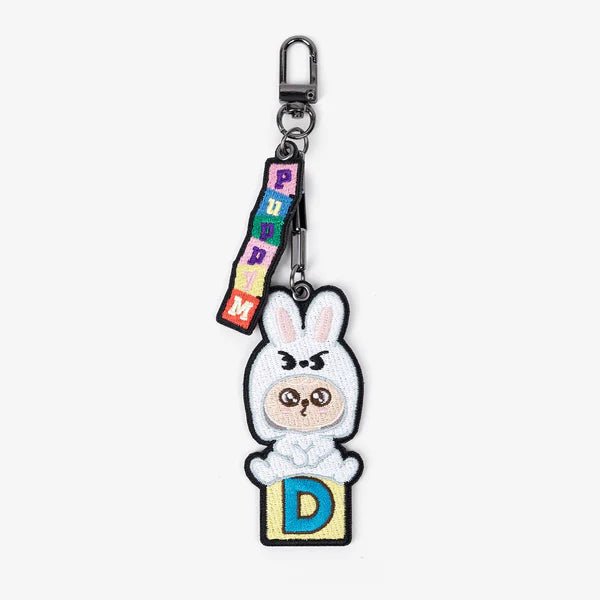 STRAY KIDS Embroidery Key Holder Fan Connecting 2024 SKZ TOY WORLD – Keyring (PuppyM / / ) | HobiEgo