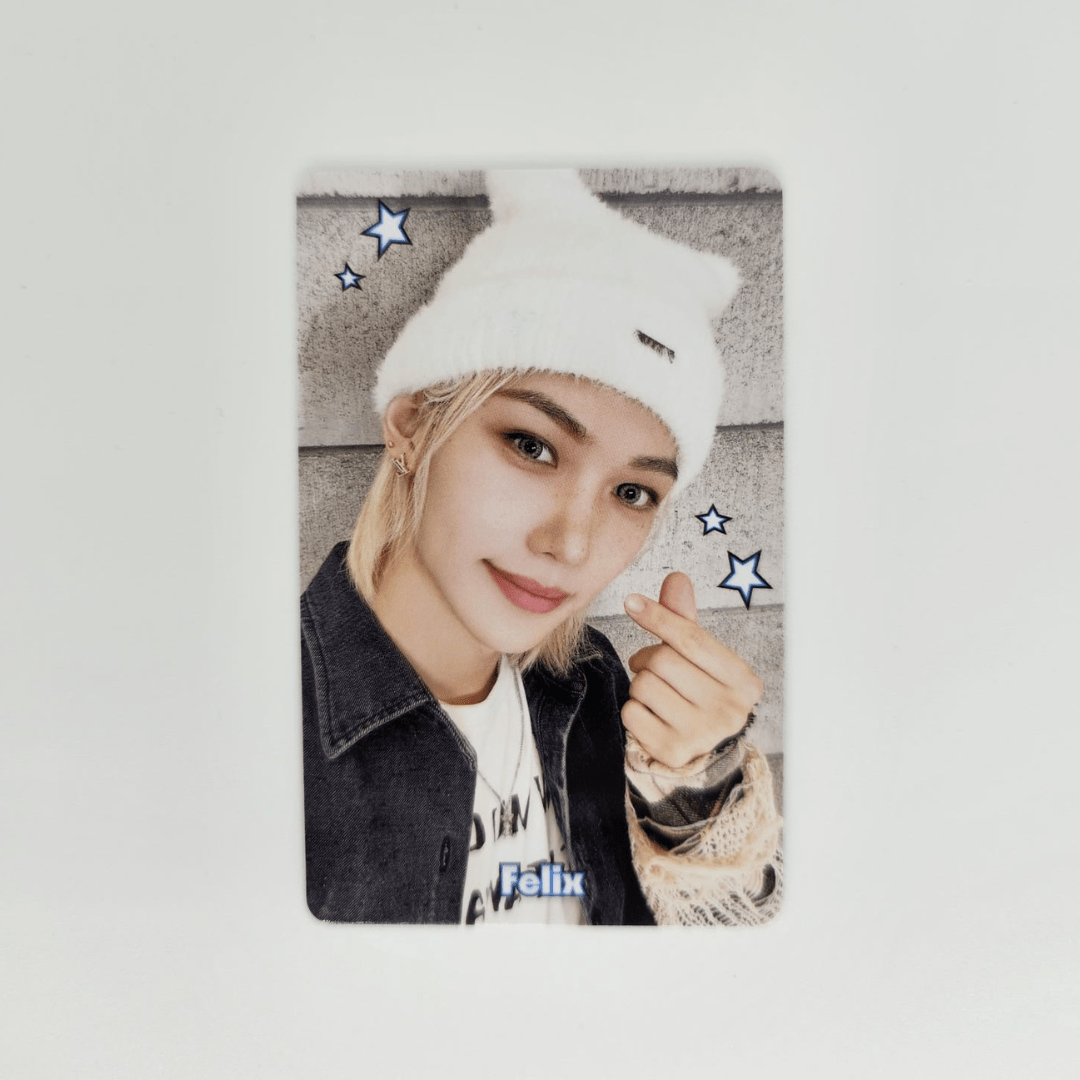 STRAY KIDS Fan Connecting 2024 SKZ TOY WORLD Limited Photocards – Photocards (Felix 1 / / ) | HobiEgo