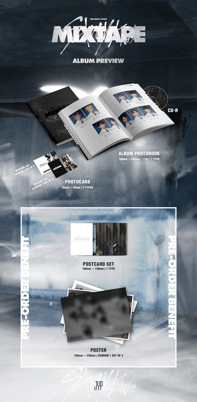 Stray Kids Pre - Debut Mini Album Mixtape – album ( / / ) | HobiEgo