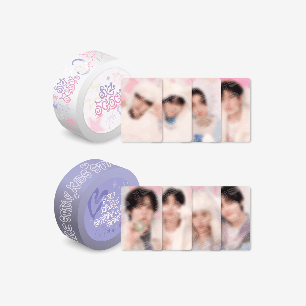 Stray Kids SKZOO Box Tape Set : For 5th Fanmeeting 5'CLOCK – Merchandise (A (WHITE) / / ) | HobiEgo