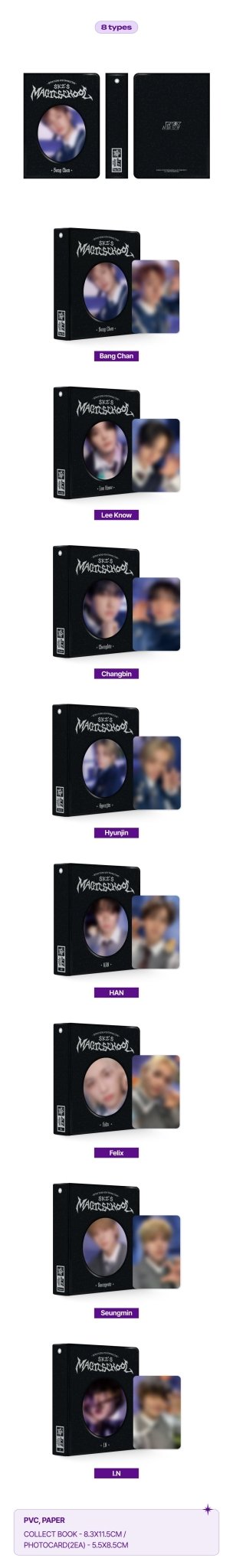 Stray Kids SKZOO Collect Book : For 4th Fanmeeting Magic School – Photo Book (Bang Chan / / ) | HobiEgo