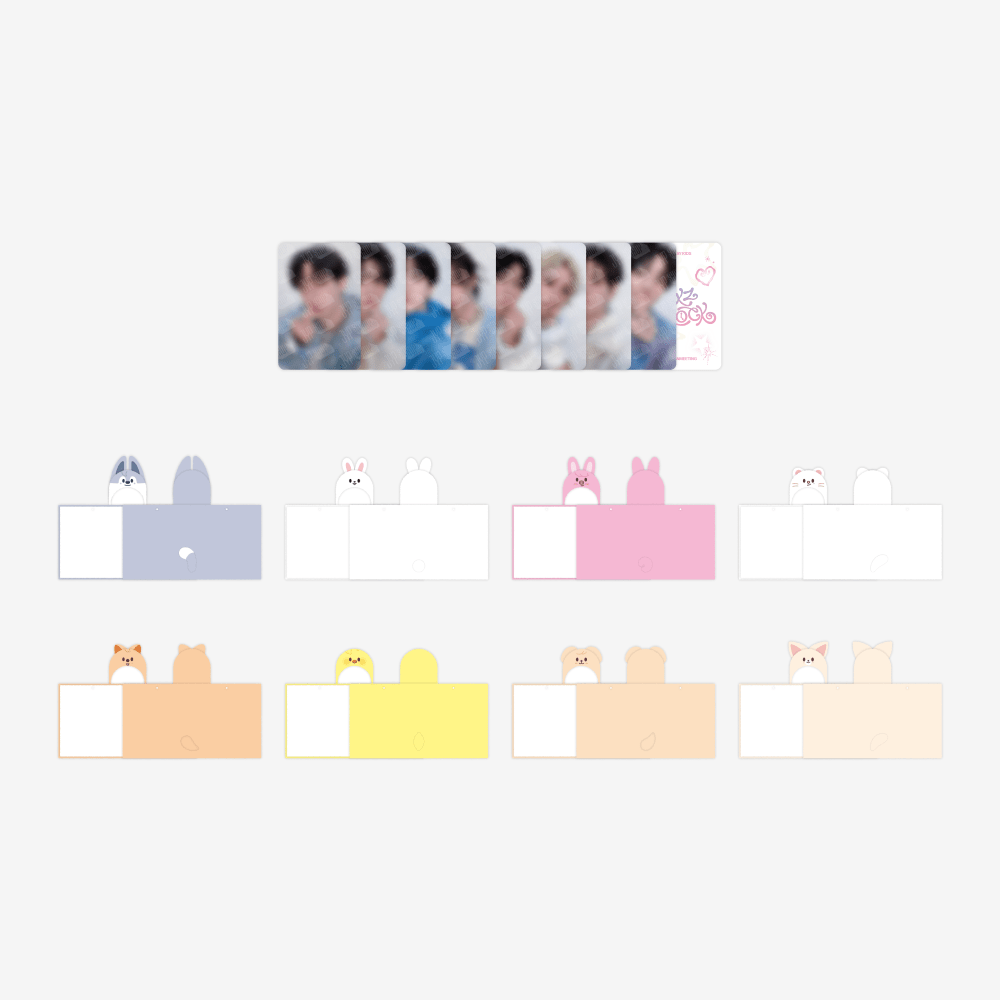 Stray Kids SKZOO Hood Blanket : For 5th Fanmeeting 5'CLOCK – Merchandise (Wolf Chan / / ) | HobiEgo