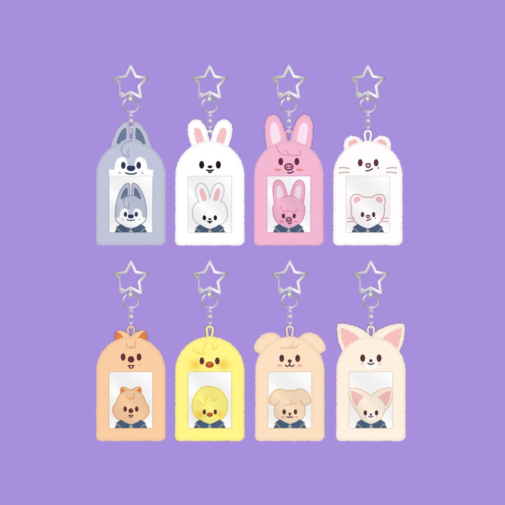 Stray Kids SKZOO ID Photo Holder : For 4th Fanmeeting Magic School – Merchandise (Wolf Chan / / ) | HobiEgo