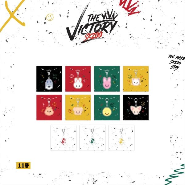Stray Kids SKZOO Mini Charm – Jewellery (Wolf Chan / / ) | HobiEgo