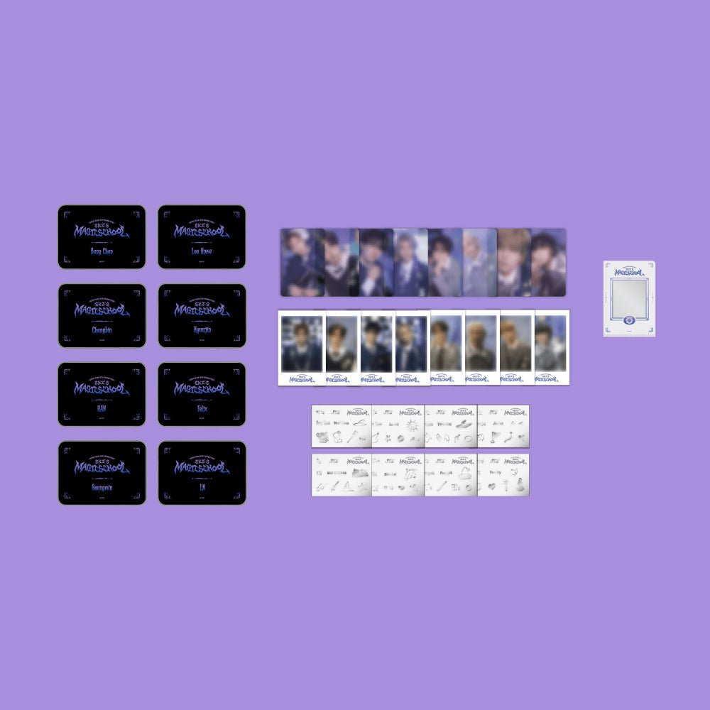 Stray Kids SKZOO Photo Deco Set : For 4th Fanmeeting Magic School – Merchandise (Bang Chan / / ) | HobiEgo
