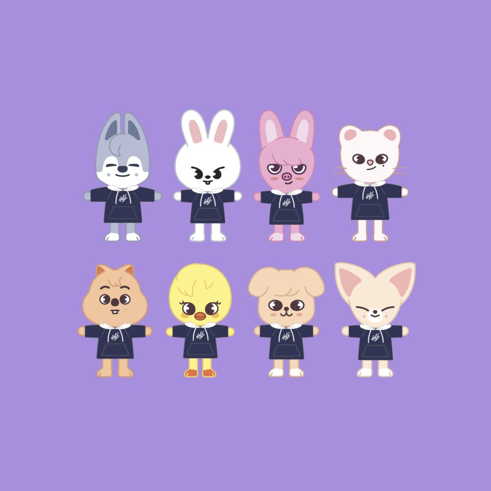Stray Kids SKZOO Plush Mini Version : For 4th Fanmeeting Magic School – Plush (Wolf Chan / / ) | HobiEgo
