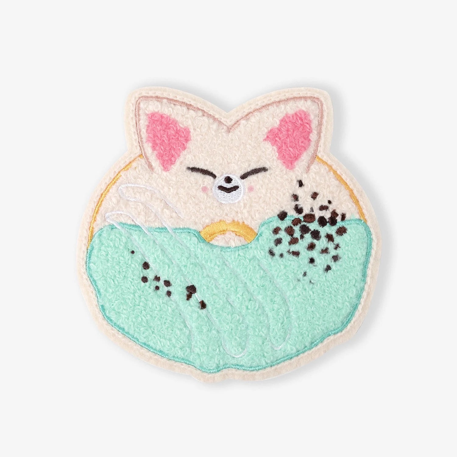 Stray Kids SKZOO Pop - Up Store Japan 2025 Chenille Embroidery Coaster – Merchandise (Foxl.Ny / / ) | HobiEgo