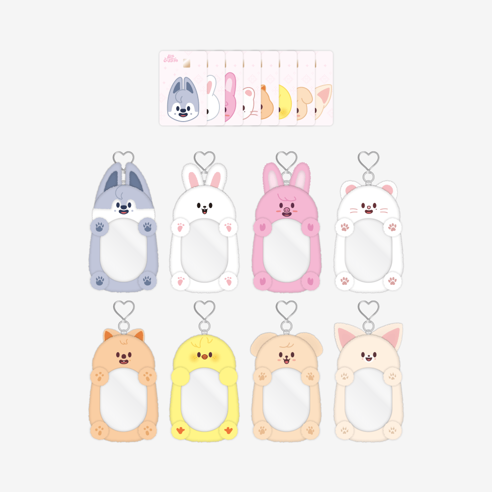 Stray Kids SKZOO Reel Holder : For 5th Fanmeeting 5'CLOCK – Merchandise (Wolf Chan / / ) | HobiEgo