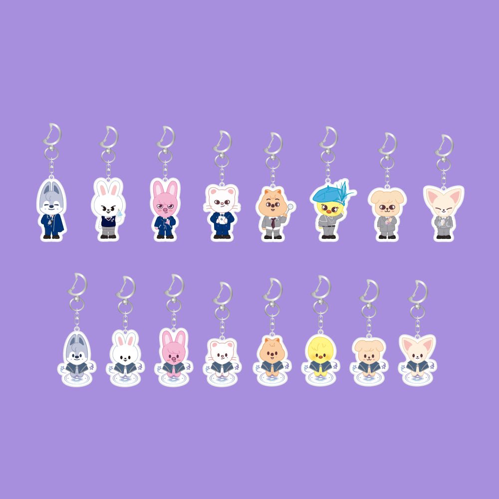 Stray Kids SKZOO Secret Soft Keyring : For 4th Fanmeeting Magic School – Keyring ( / / ) | HobiEgo