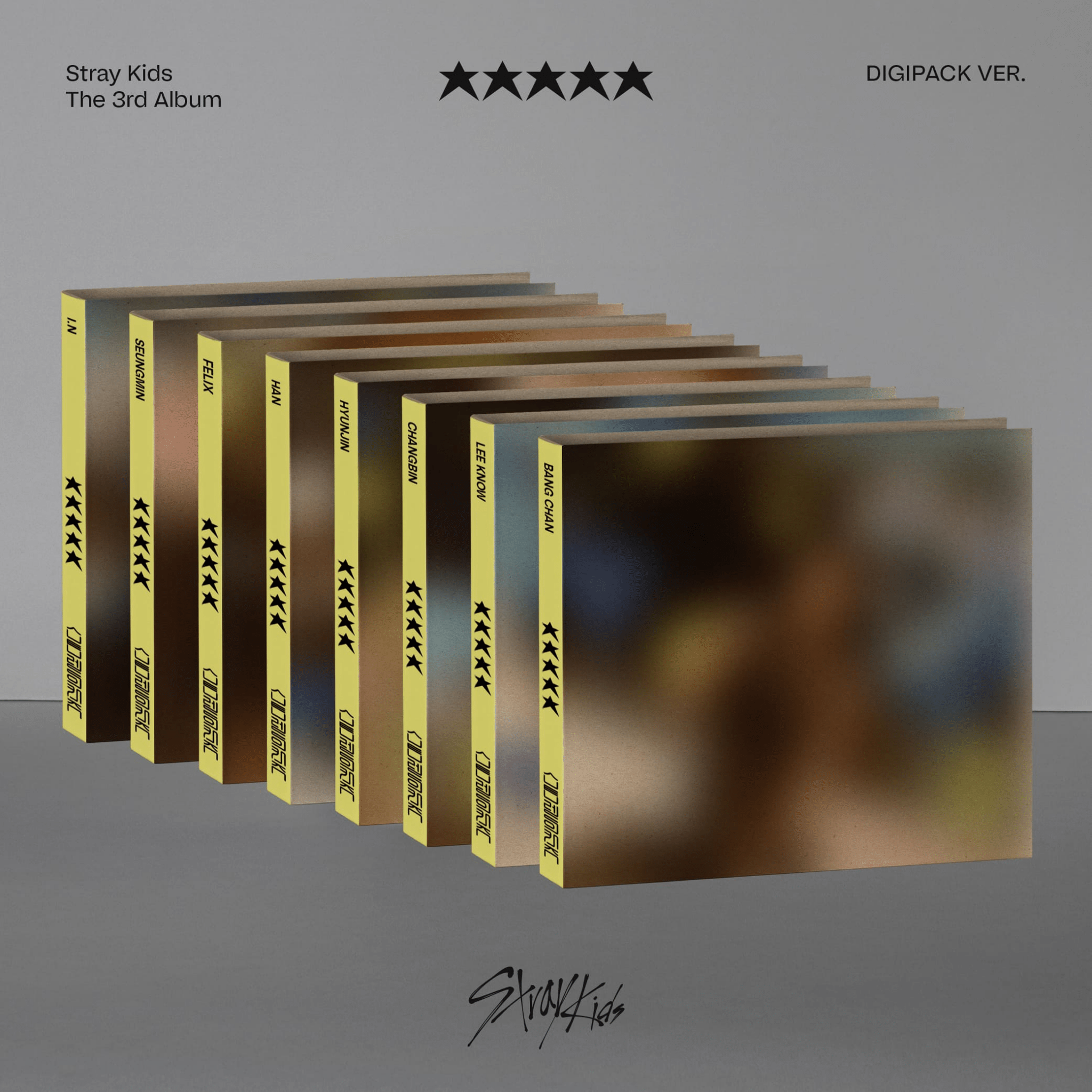 Stray Kids the 3rd Album ★★★★★ (5 - STAR) (Digipack Version) – album (Bang Chan / / ) | HobiEgo