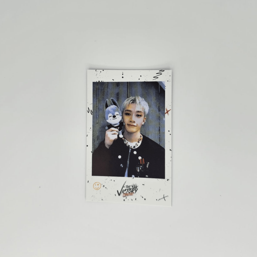 STRAY KIDS 'THE VICTORY' Pop - UP SKZOO Polaroid Photocards – Photocards (Bang Chan 1 / / ) | HobiEgo