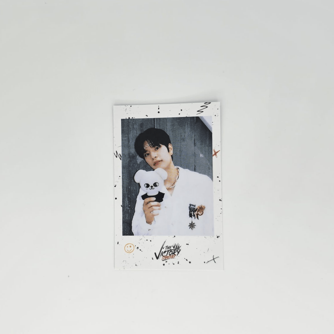 STRAY KIDS 'THE VICTORY' Pop - UP SKZOO Polaroid Photocards – Photocards (Seungmin 1 / / ) | HobiEgo