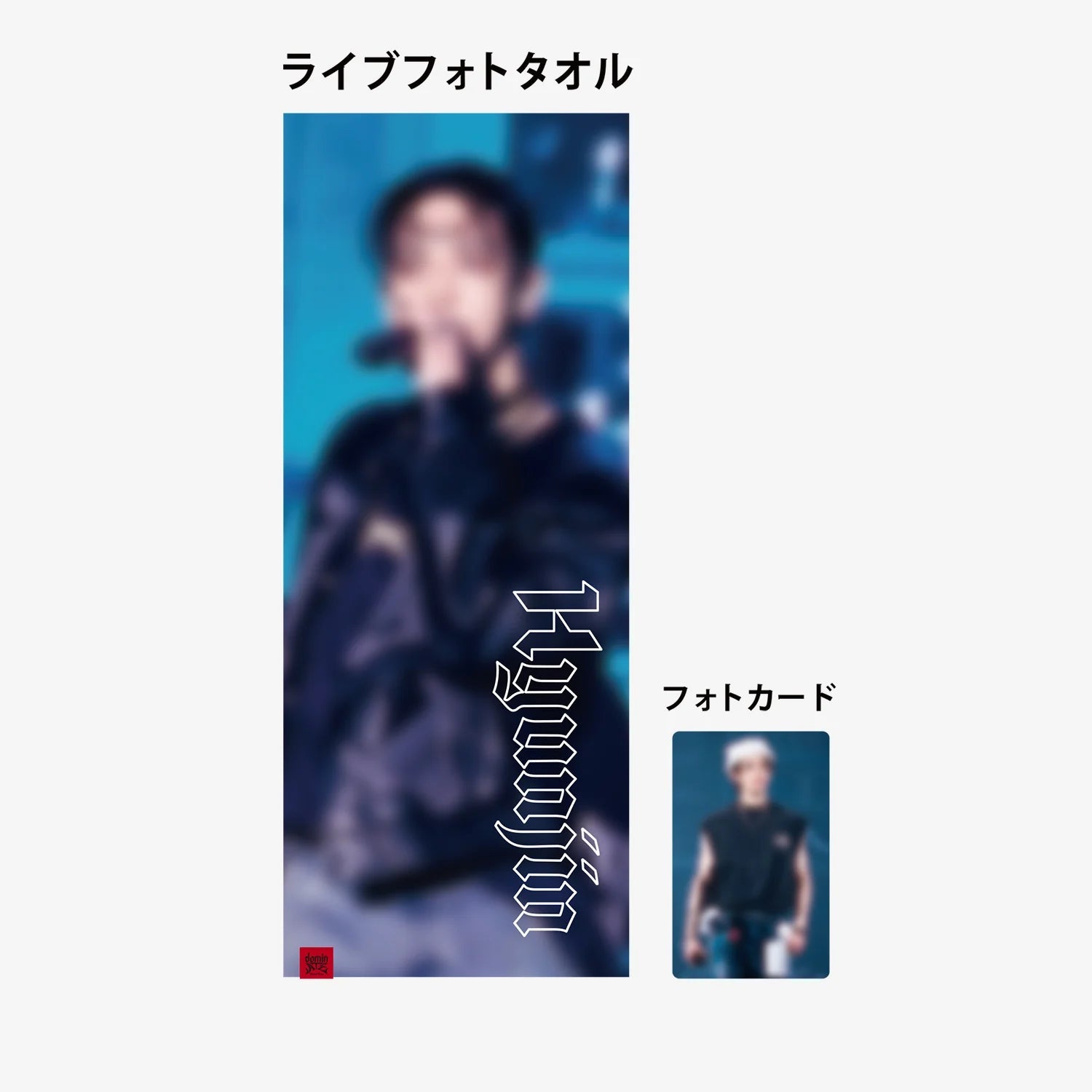 Stray Kids World Tour DominATE Japan Live Photo Towel – Merchandise (Hyunjin / / ) | HobiEgo