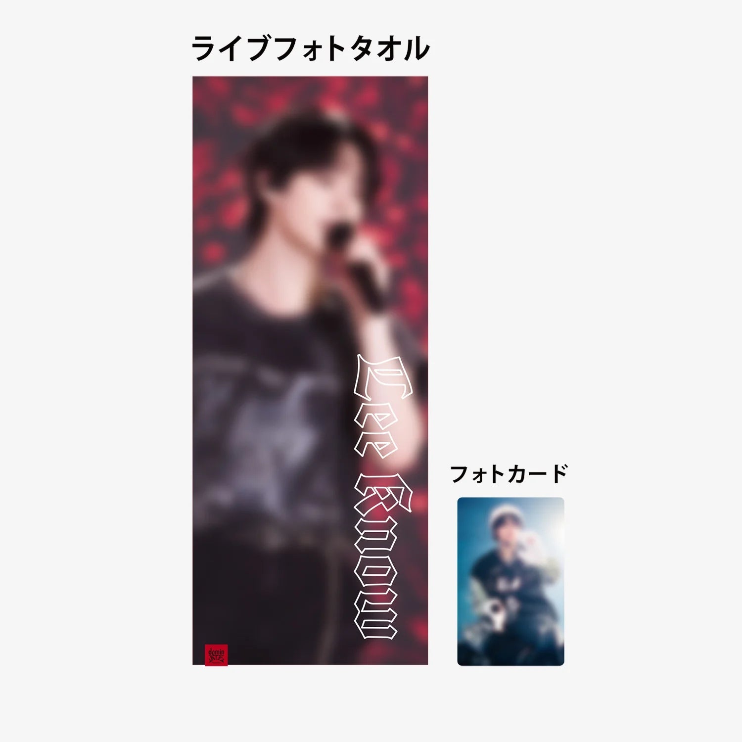 Stray Kids World Tour DominATE Japan Live Photo Towel – Merchandise (Lee Know / / ) | HobiEgo