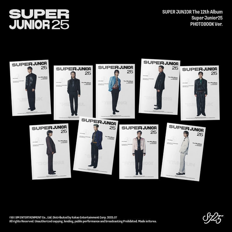 SUPER JUNIOR 12th Full Album Super Junior25 (Photobook Version) – album ( / / ) | HobiEgo