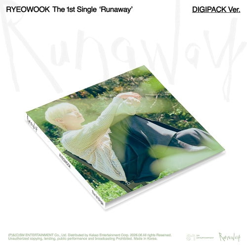 PRE-ORDER  RyeoWook  (Super Junior)  The 1st Single Runaway DIGIPACK Version