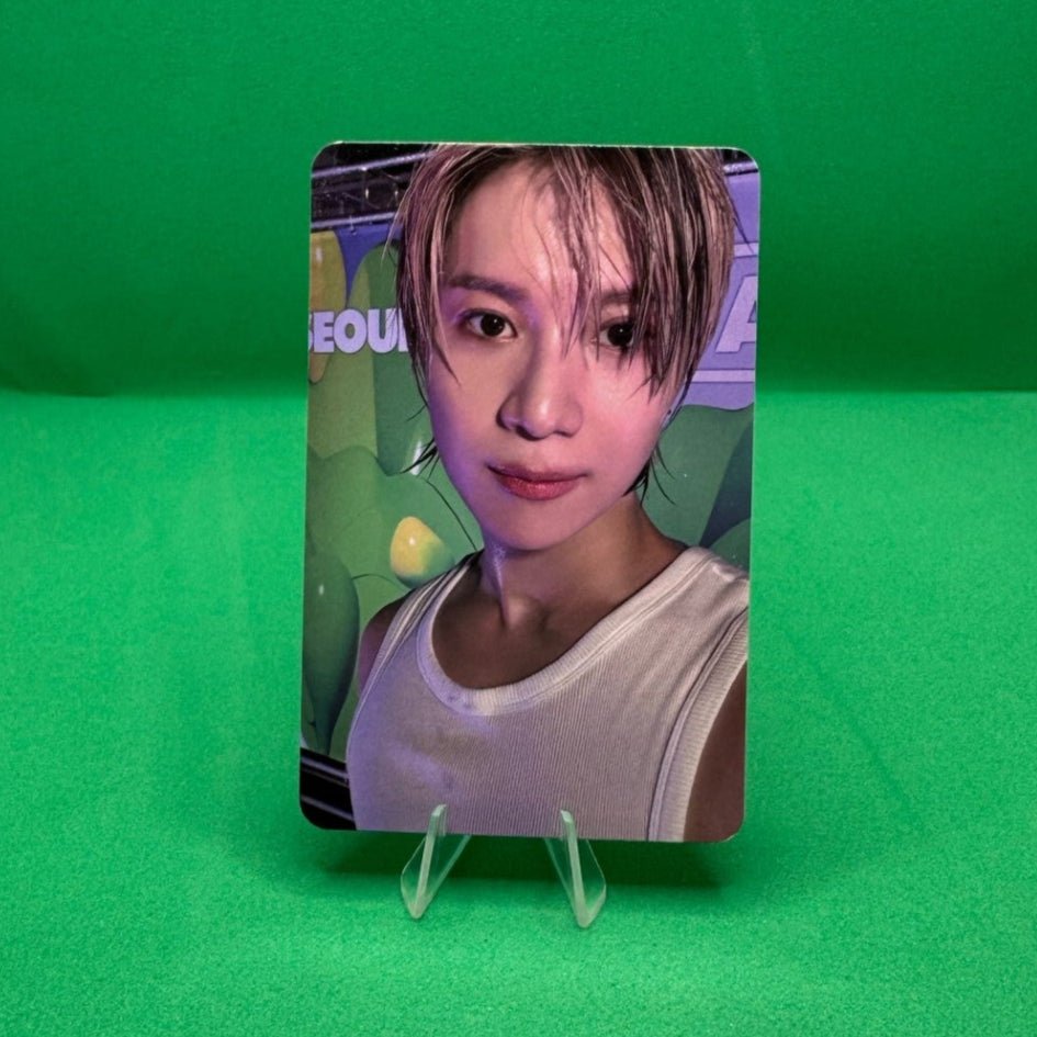 TAEMIN World Tour Ephemeral Gaze Photocard – Photocards ( / / ) | HobiEgo