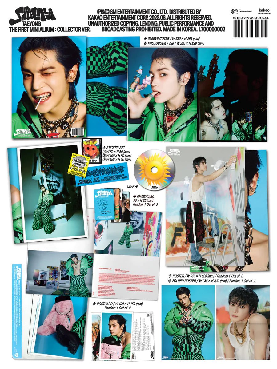 TAEYONG (NCT) 1st Mini Album SHALALA (Collector Version) – album ( / / ) | HobiEgo