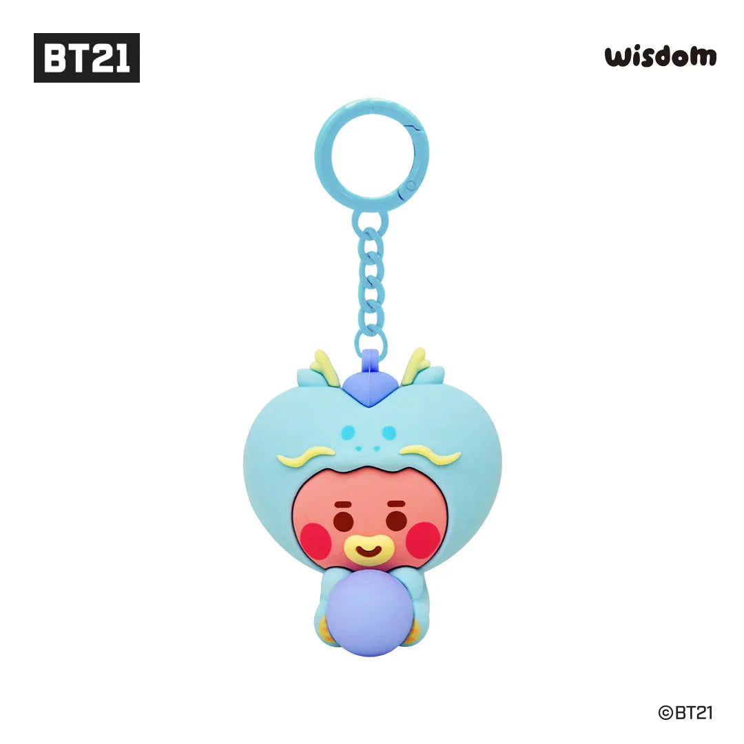 BT21 Dragon Figure Keyring