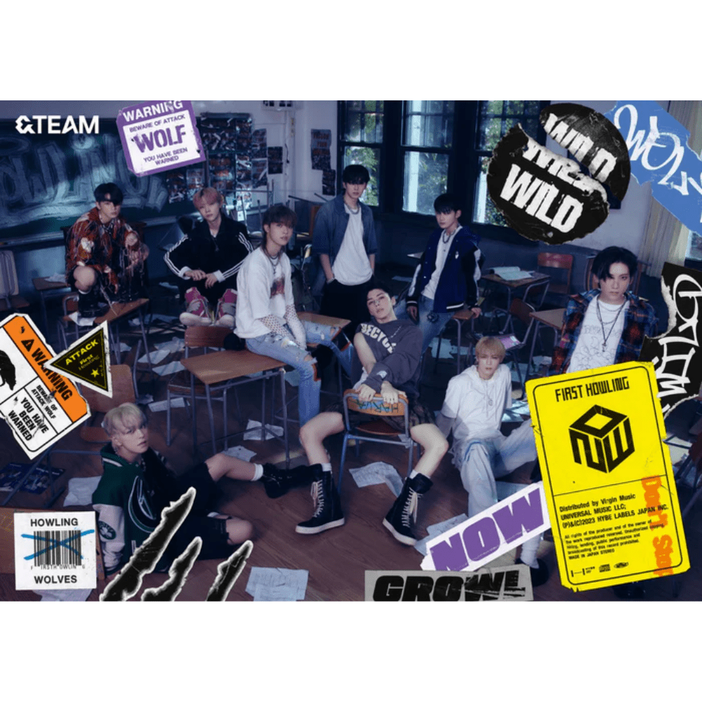 &TEAM 1st Album First Howling: NOW (Limited Edition A) – album ( / / ) | HobiEgo